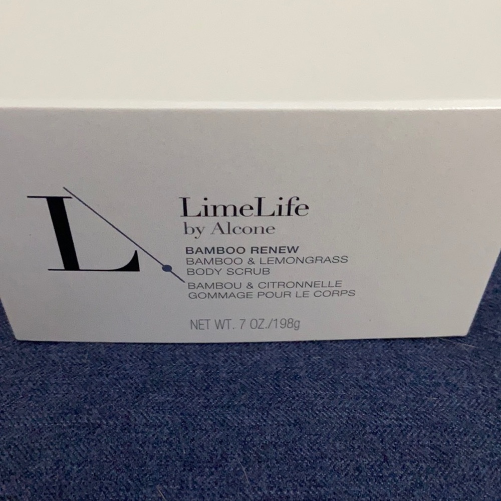 New in box body scrub